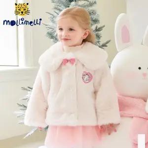 [몰리멜리] 반짝반짝버니크롭퍼점퍼