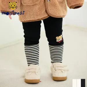 [몰리멜리] 곰고미배색레깅스