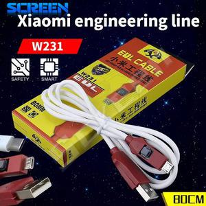 OSS W231 모바일 수리 도구 딥 플래시 9008 EDL 전문 케이블 BL 잠금 샤오미 레드미 오픈 포트 C 타입 어댑
