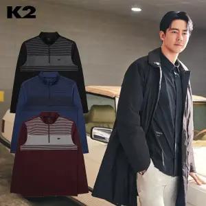 [K2](센텀시티점)신세계센텀 단독 KMU23263 남성 시그니처 가을 선염 집업 긴팔 티셔츠