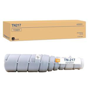 미놀타 비즈허브 223 283 프린터용 코니카 TN-217 A202031 토너용 BUTEGO TN217 블랙 토너 카트리지 교체 (1팩)