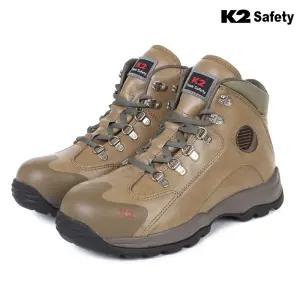k2세이프티 지퍼형 논슬립 방수 열기 배출 최적화 안전화 K2-36LP(베이지)