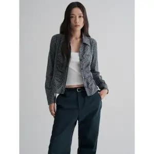 [에잇세컨즈] 슬림핏 체크 셔츠  애쉬 (125864MQ34)