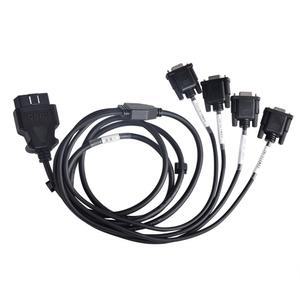 OBD 케이블 12V 24V 16 라인 Y 9 sub 포트 타입 암 DB9 OBDII ST SOC 602B OBD2 수 직렬 어댑터 1 D VGA 듀얼 RS232 2 핀 in