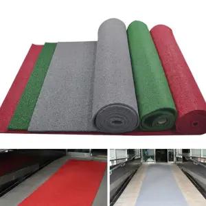 1M 물빠지는 쿠션매트 야외용 코일매트 코일카페트 현관 C타입 15mm 롤 매장 예식장