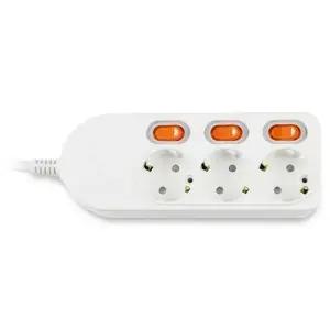 멀티탭 3구 5M 개별 스위치 화이트 누전 접지 서지보호 4000w