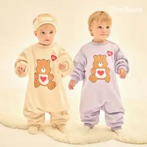 하트텐더하트베어 베이비 융기모 바디수트