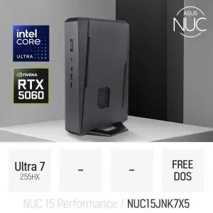 ⓒ ASUS NUC 15 Performance NUC15JNK7X5 울트라7 255HX (베어본) / 고성능 게임 미니PC