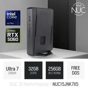 ⓒ ASUS NUC 15 Performance NUC15JNK7X5 울트라7 255HX 32GB 256GB / 고성능 게임 미니PC