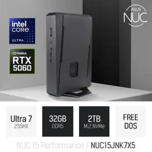 ⓒ ASUS NUC 15 Performance NUC15JNK7X5 울트라7 255HX 32GB 2TB / 고성능 게임 미니PC