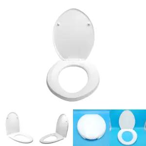 (중형) 하드형 변기 커버 시트 O형/양변기/부품/화장실/덮개/카바/욕실/뚜껑/세트/방수/일반/좌식/볼트