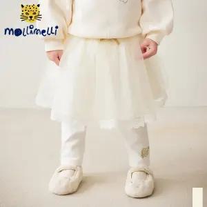 [몰리멜리] 레이스샤샤스커트레깅스