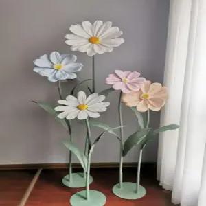 자이언트 플라워 포토존 가짜 촬영 꽃 페이퍼 파티 행사 인테리어 크멋자이언트플라워 양귀비