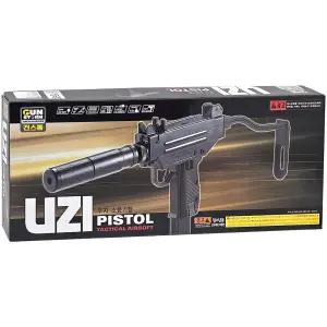 에어건 우지 소음기형 비비탄총 아크로모형 건스톰 정품