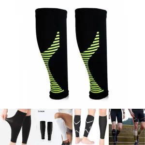 가드빌 종아리 보호대 블랙 XL/카프 슬리브 압박 보호 아대 토시 밴드 스포츠 운동 헬스 축구 달리기 골프