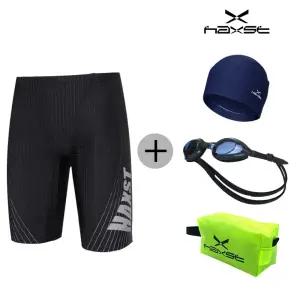 헤스트 주니어 성인 5부 사각 실내수영복 4종세트 SSHTD-Y09