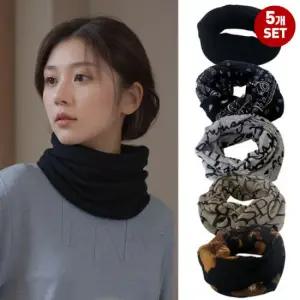 엔비 [무료배송] [5종세트] 겨울 넥워머 목토시 방한 목폴라 (어반넥워머)