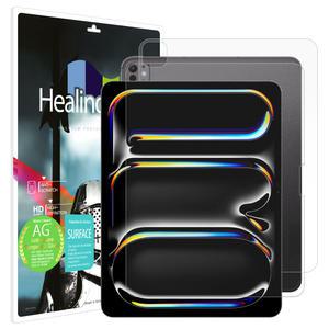 아이패드 프로 8세대 13 M5 저반사 강화유리필름1매 후면1매