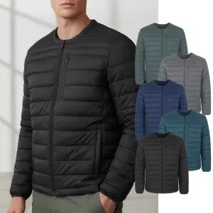 남성 김영주 스포츠 경량 패딩 캠핑 운동 일상 외출 점퍼 웰론 충전재 생활방수 보온 점퍼