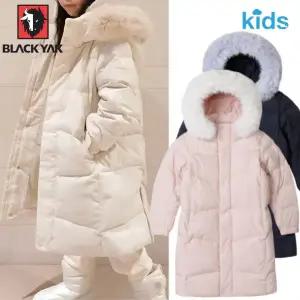 [백화점발] 블랙야크키즈 후드 롱 다운 패딩 자켓 25년신상