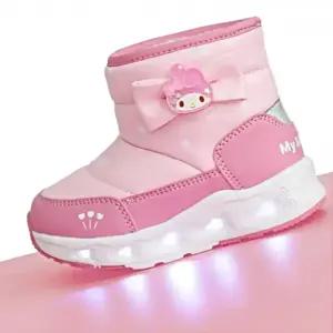 마이멜로디 글리터 라이팅 발광 부츠/아동방한부츠/겨울방한화