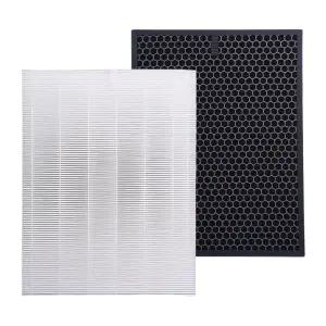 호환 위닉스 공기청정기 필터 제로 플러스 CAF-H0S6 CAF-B0S4 교체 헤파 탈취 필터 세트