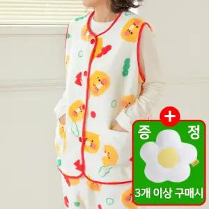 카카오프렌즈 코지 수면조끼 극세사