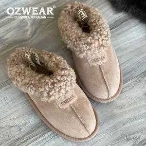 [보리보리/오즈웨어]국내재고 오즈웨어 뽀글이 스트랩 코켓 어그 슬리퍼 OZ114CEB _호주원b