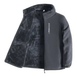 [모로엠]양털 플리스 집업 겨울 남성 점퍼 ON-JUA-QWFGDZJ3