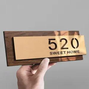 아파트 호수판 현관문 번호판 문패 번호 호실 방호수 현관문번호판 타원형