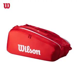 2025 윌슨 슈퍼투어 레드 9PK 테니스가방 WR8036701001