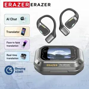 귀걸이이어폰 귀안아픈 AI 이어폰 번역기 Erazer XP6 블루투스 수면 ASMR 헤드셋 이퀄라이저 APP 무선 헤드