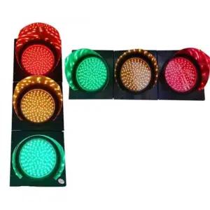 신호등 3구 LED 경고등 3선 주차장 학원 횡단보도