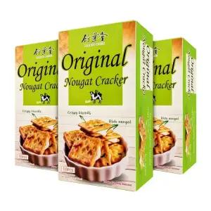 [소비기한 임박] 대만 오리지널 누가크래커 140g, 3개