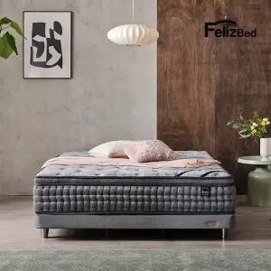 세레나 멜란지 천연라텍스탑 7존 독립스프링 매트리스 SS 슈퍼싱글