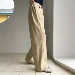 [핑크시슬리] 키별로 융기모 2WAY 히든밴딩 절개 와이드 팬츠