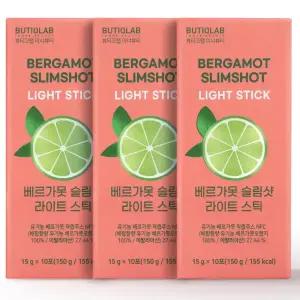 뷰티끄랩 이너뷰티 베르가못 슬림샷 라이트 스틱 NFC 착즙 폴리페놀 액상 150g 3박스