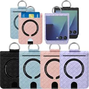 갤럭시Z플립7 케이스 마그네틱 카드 1포켓 링 홀더 지갑 다이어리 보스턴