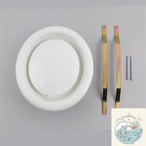 밀짚모자 상단 덕트형 에어컨 송풍구 행거타입 디퓨져 공조커버링 송풍구캡