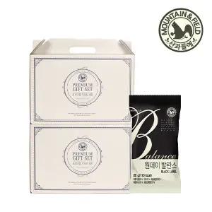 [산과들에] 하루견과 원데이발란스블랙 30봉 선물세트 x2박스