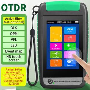 AUA-18U/A 미니 OTDR 반사계 OPM OLS VFL 이벤트 맵 1550nm 20dB 80km APC/UPC 커넥터