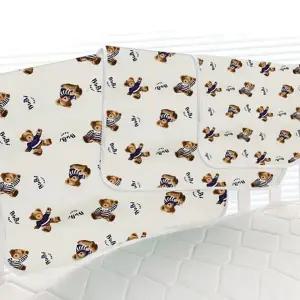 아동 방수 매트 유아용 순면 유아 어린이 방수 패드 성인용 다용도 간병용 오염 커버 생리 가능 오줌 소변