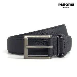 [레노마]Natural 매트 비조벨트 BLACK_RQSBE0050BK