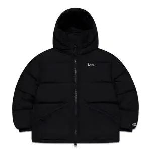 [Lee Kids](타임스퀘어점패션관)후드 헤비다운 숏푸퍼 블랙 LK2504DP03 BK