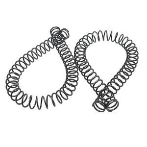 2PCS 강철 리턴 원통형 코일 스프링 5MM 300MM 압축 길이 릴리스 자형 압력