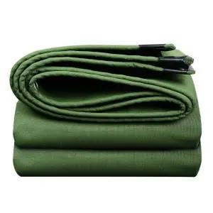 트럭 방수포 화물차 호로 방수 천막지 타포린 덮개 녹색