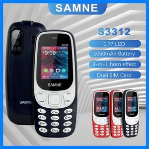 3310 무선 FM 1.77인치 LCD 디스플레이 모바일 통신 장치는 3-in-1 스피커 및 MP3/MP4 재생을 지원합니다.