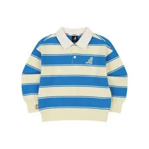 [캉골키즈](광주신세계)스트라이프 럭비 스 셔츠 SA 0101 블루 (ASACLT01010BU)