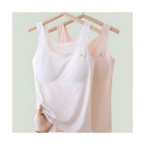 주니어 노와이어 심리스 여아 브라 런닝 1단계 2P