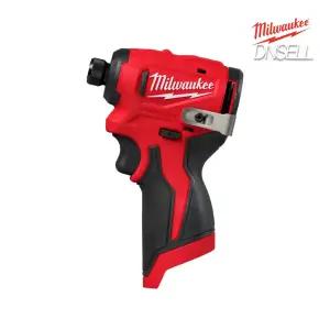 밀워키 M12 BLIDRC-0 콤팩트 브러쉬리스 임팩트 드라이버 베어툴 충전드릴 (케이스X 종이박스) +드릴비트(랜덤)